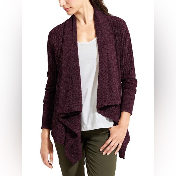 Athleta Tiburon Wrap in Wild Raisin Heather - Picture 1 of 13